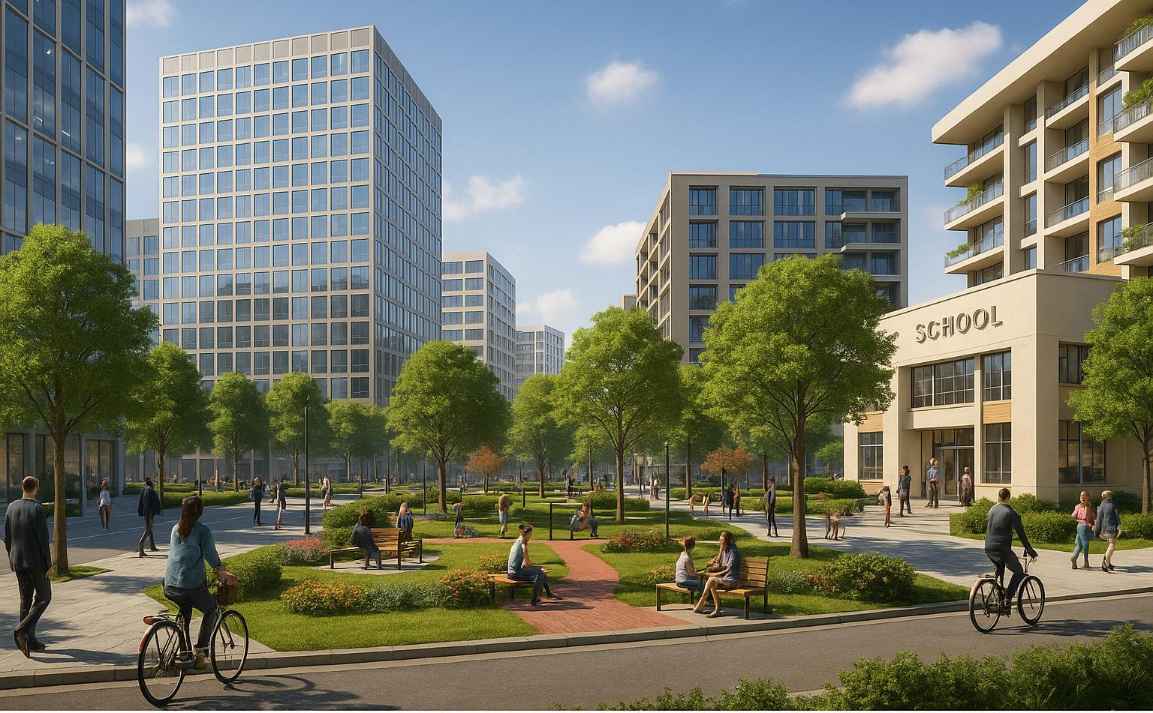 The 15-Minute City Life: How Radhey Skye Brings Work, Leisure, and Education Closer