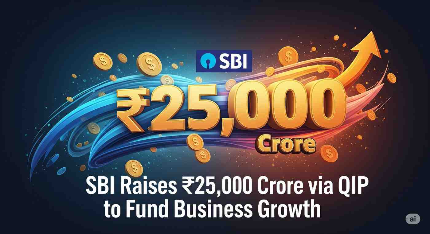 SBI Raises ₹25,000 Crore via QIP to Fund Business Growth