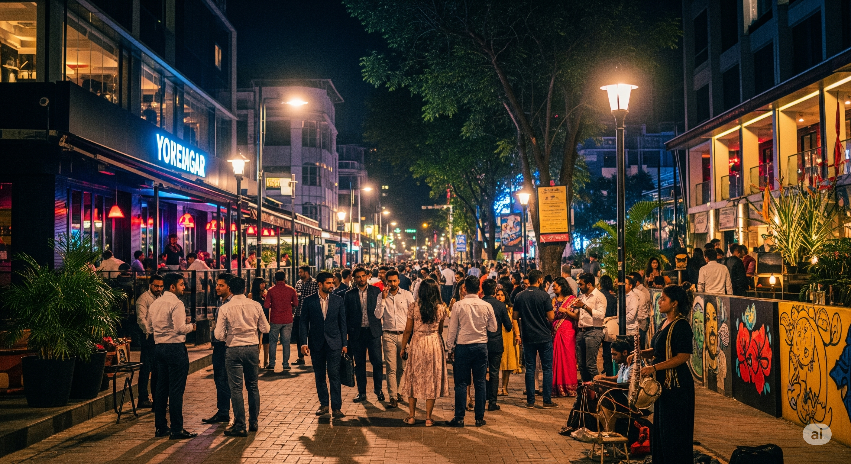 How Indiranagar’s Nightlife Adds 10 % to Rental Yields | GharPe