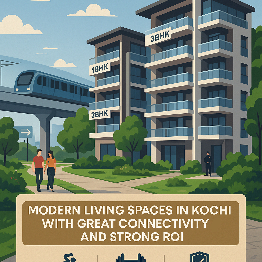 Apartments in Kochi: Modern Living Spaces with Great Connectivity