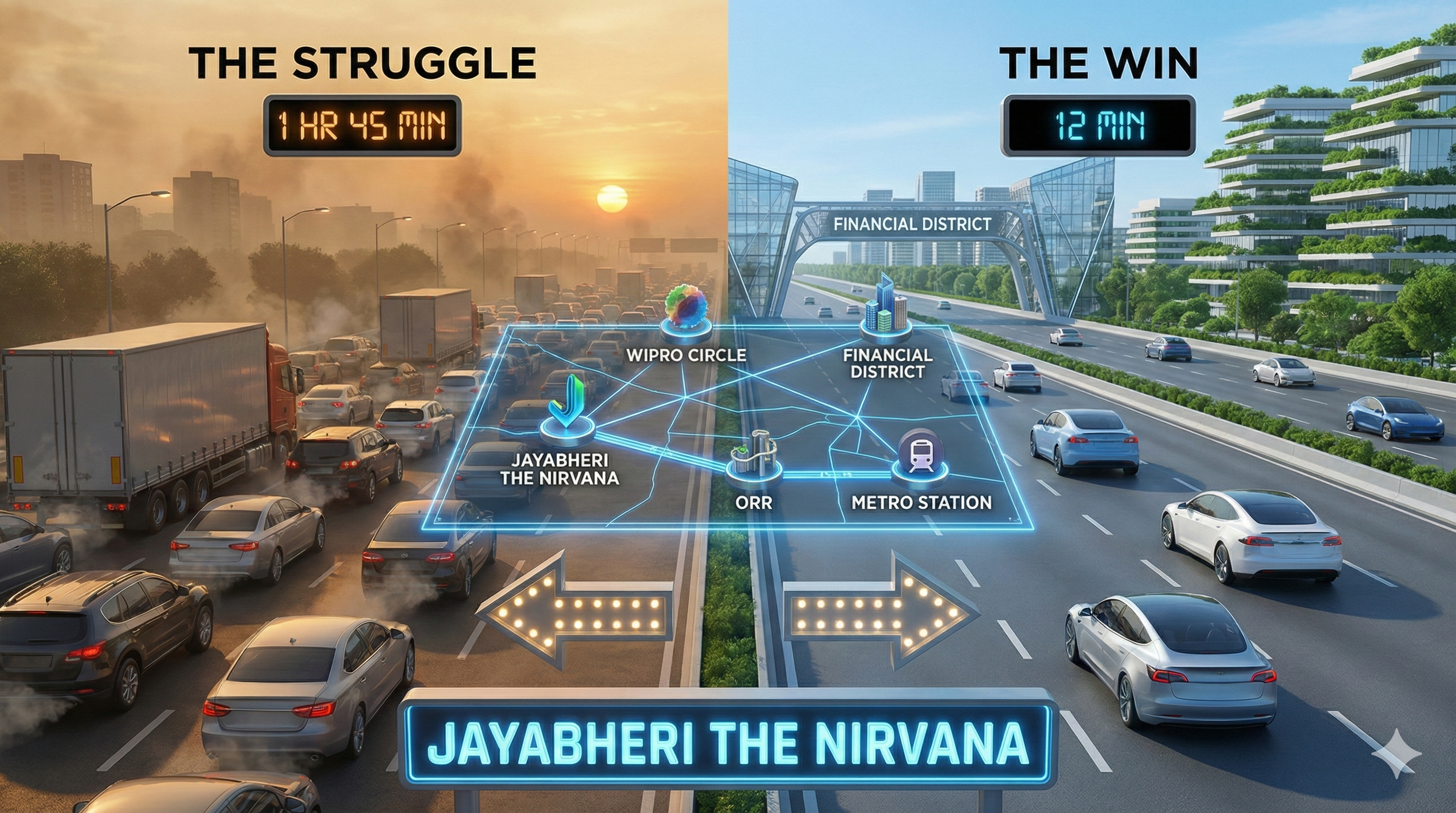 Winning the Commute: Why Strategic Connectivity Makes Jayabheri The Nirvana the Top Choice?