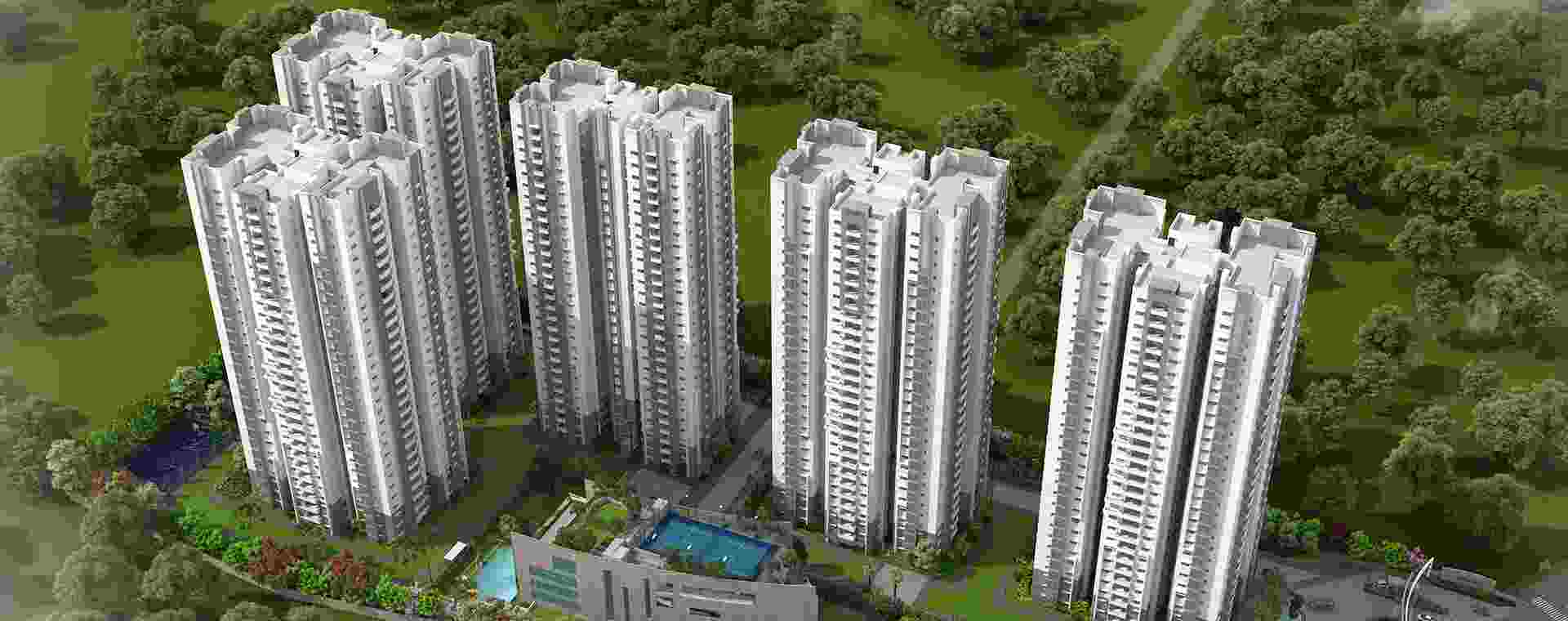 Jayabheri The Nirvana Floor Plans: Spacious 3 BHK Living with 79% Open Space